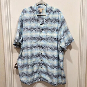 Island Passport Men's Multicolor Casual Button Down Shirt Sz 3XL-Resort Vacation